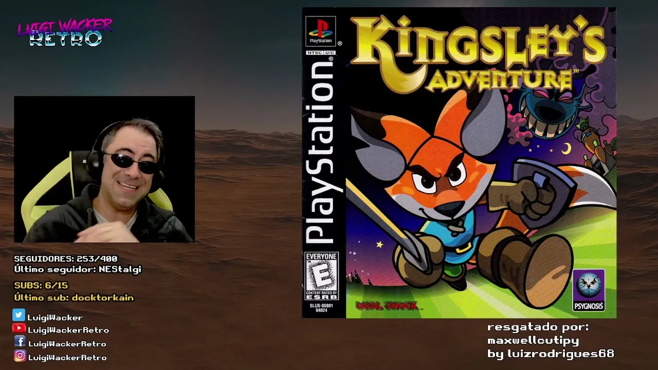 Kingsley's Adventure (PS1) - 1° Dia (Jogos dos Seguidores)