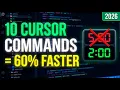 Cursor AI Commands That Saved Me 60 Development Time
