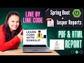 Spring Boot Jasper Report Example Learn Code With Sankalp