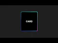 CSS Neon Card with Rotating Gradient Border Full HTML CSS Tutorial