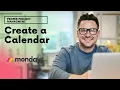 How To Create A Calendar In Monday com