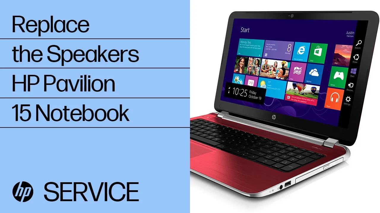 Learn how to remove and replace the battery on the HP Pavilion 17-ab001 Notebook. For other helpful . 