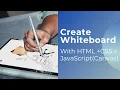 Create the Whiteboard using canvas in JavaScript New Project Paint App