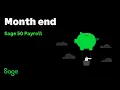 Sage 50 Payroll UK - Month end