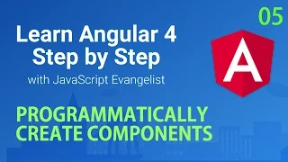 Angular Dynamically Loading Components