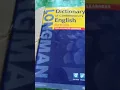 Longman dictionary of contemporary English