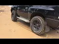 isuzu mu off road driving