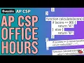 AP Computer Science Principles - Q A Create Task MCQs