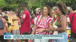 Alegria e fantasia marcam o carnaval de rua em Joinville neste fim de semana