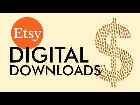 MASTERCLASS HOW TO MAKE  SELL DIGITAL FILES on ETSY SVG EPS DXF PNG Creation  Sales