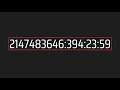 when we hit the year of the 32 bit integer limit