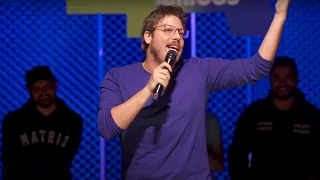 FÁBIO PORCHAT E 4 AMIGOS - FILA DE PIADAS - DUVIDO NÃO RIR - STAND UP COMEDY CLUB