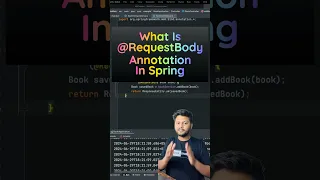 RequestBody Annotation In Spring Boot