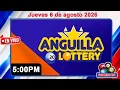 Anguilla Lottery LIVE Thursday August 6 2026 5 00 PM