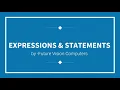 Expressions and Statements Python Programming course Class 4 Python Tutorials in Hindi