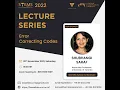 Error Correcting Codes - Prof Shubhangi Saraf
