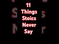 Download Lagu Stay Silent on These 11 Topics Like a True Stoic#stoicism  #selfimprovement #mindset#history#stoic