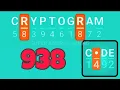 CRYPTOGRAM 938