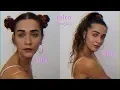retro hairstyles quick and easy 90 s 80 s scrunchy back to school