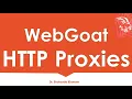 HTTP Proxies WebGoat Lab
