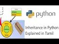 Inheritance in Classes in Python explained in Tamil Intro to inheritance for beginners