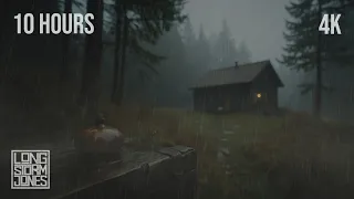 Appalachian Thunderstorm Relaxation Your Worries Fade with Immersive Rain Thunder Ambience 4K