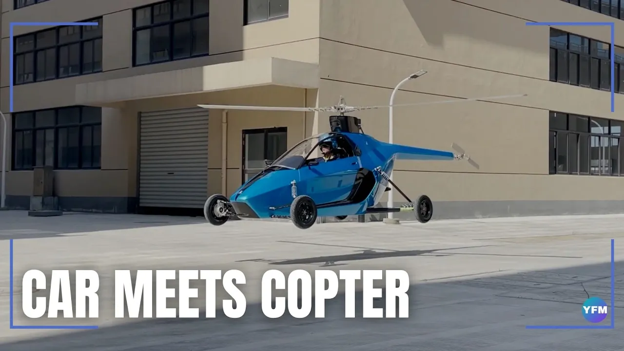 CAR MEETS COPTER