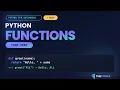 Python Functions Explained in Hindi Complete Functions Tutorial for Beginners Python Full Course