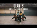Kinjaz X League of Legends | True Damage - GIANTS (Dance Rehearsal)
