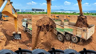 The Process Of Soil Excavation And Transportation P2056