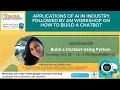 Build Your Own Chatbot with Python by Ms Sara Haq