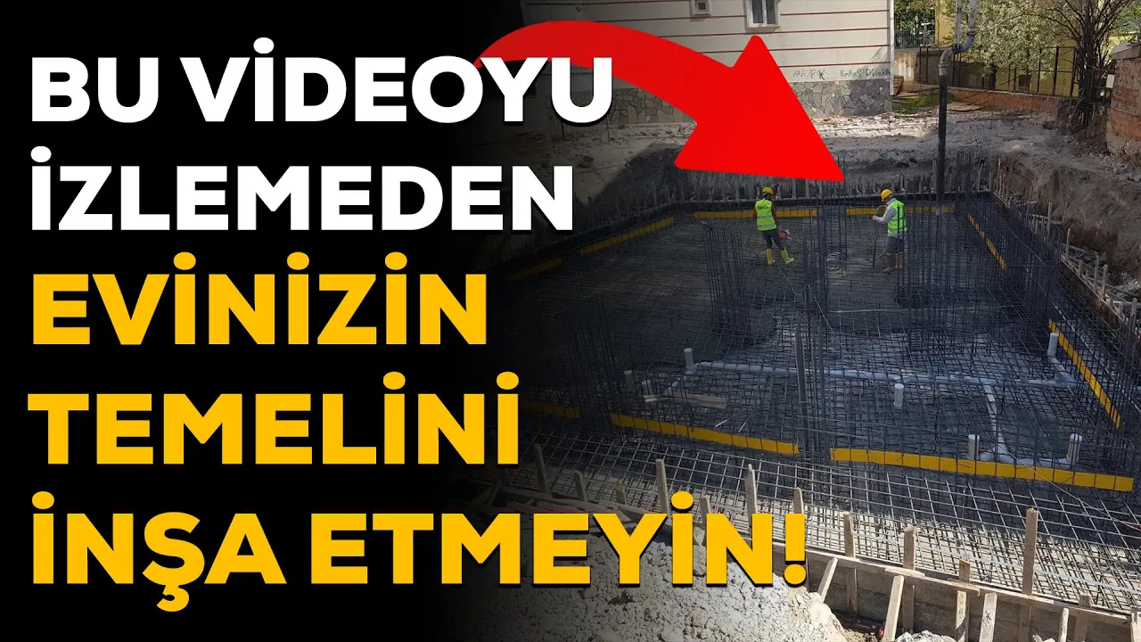 Temel Nedir? Temel Çeşitleri Nelerdir? Radye Temel, Sürekli (Mütemadi) Temel, Kirişli Radye Temel