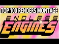 Top 100 Endless Engines 3D Renders - Montage