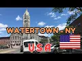 Watertown New York - USA 4K Dash Cam Watertown New York USA Ottawa