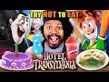 Try Not To Eat - Hotel Transylvania Eyeball Martini Monster Ball Soup Scream Cheese