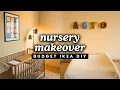IKEA NURSERY MAKEOVER Minimalist Budget Nursery DIYs