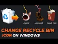 How to Change Recycle Bin Icon on Windows 7 Pop Cat Recycle Bin Icon