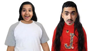 شفا تقلد بابا طول اليوم Shfa Copies Dad Dad All Day 