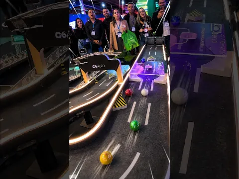 🏁 Choose your marble at FENAUTO!  #marblerun #marblesrace