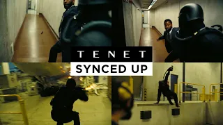 tenet airport sequence synced up