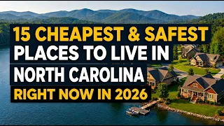 15 Cheapest AND Safest Places to Live in North Carolina in 2026 Hidden Gems Revealed
