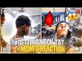 Lil Pz Vlogs Getting neck tattoo in LA FaceTiming Mom