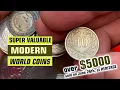 SUPER WAARDEVOLLE MODERNE WERELDMUNTEN: meer dan $ 5000 waard