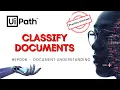 6 Classification in UiPath Document Understanding Keyword based Classifier RPA