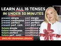 Lagu Learn ALL 16 TENSES Easily in under 30 Minutes - Present, Past, Future, Conditional