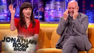 john malkovich cant cope with aisling beas malaysian stand up story the jonathan ross show