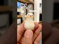 diy easy cute clay duck from air dry clay