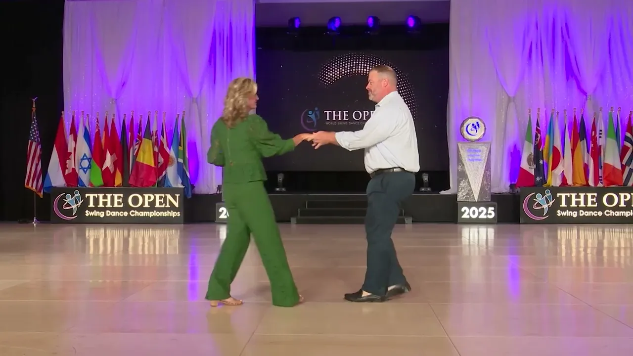 Ashley Stewart and Tobitha Stewart - 3rd Place Strictly Shag - Open - The Open 2025