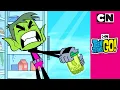 Download Lagu 24 Hours Without Powers | Teen Titans GO! | @cartoonnetworkuk