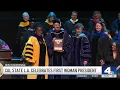 News this Morning Cal State LA celebrates first woman president